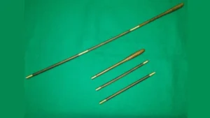 Baquetas de limpieza de madera